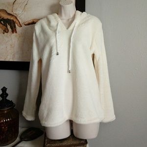 Boutique Super soft cream hoodie pullover.